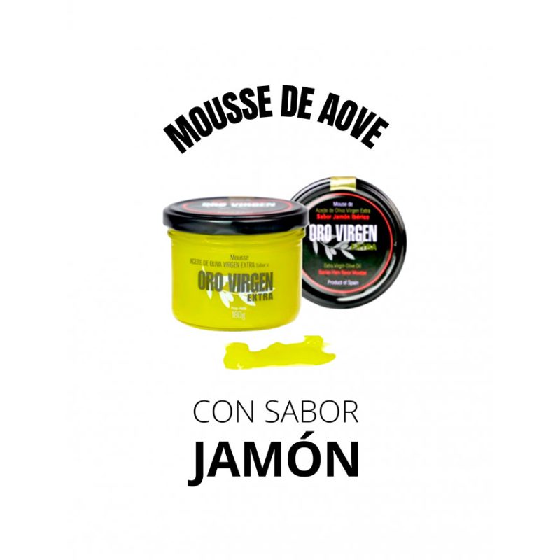Mousse de Aove con sabor a Jamón Ibérico - Tarro 180gr