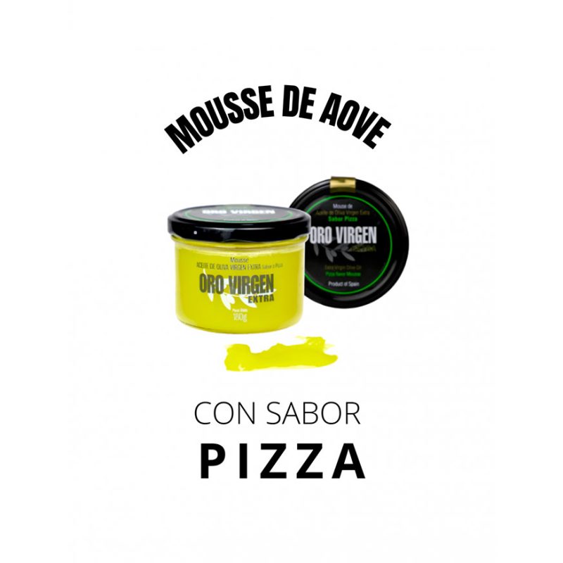 Mousse de Aove con sabor a Pizza - Tarro 180gr