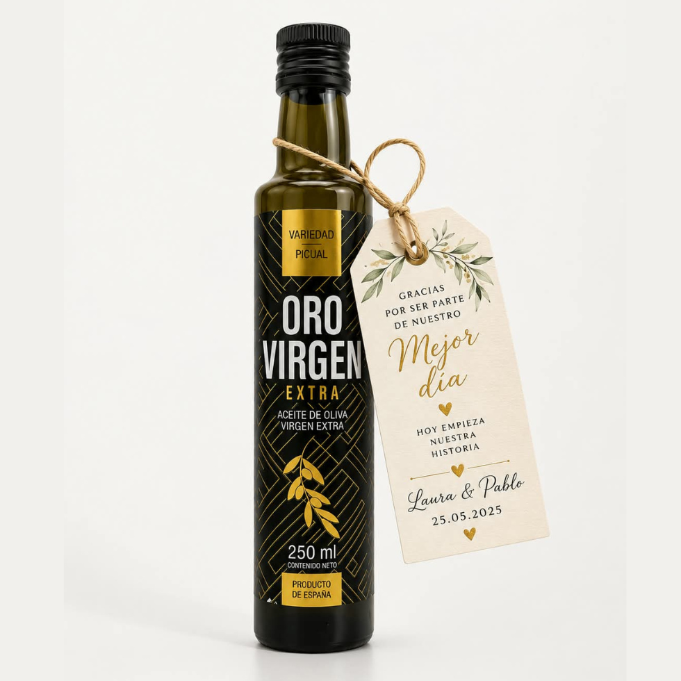 Aceite de Oliva Virgen Extra Cristal 250 ml – Pack 24 Botellas - Imagen 4