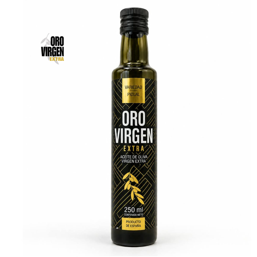 Aceite de Oliva Virgen Extra Cristal 250 ml – Pack 24 Botellas